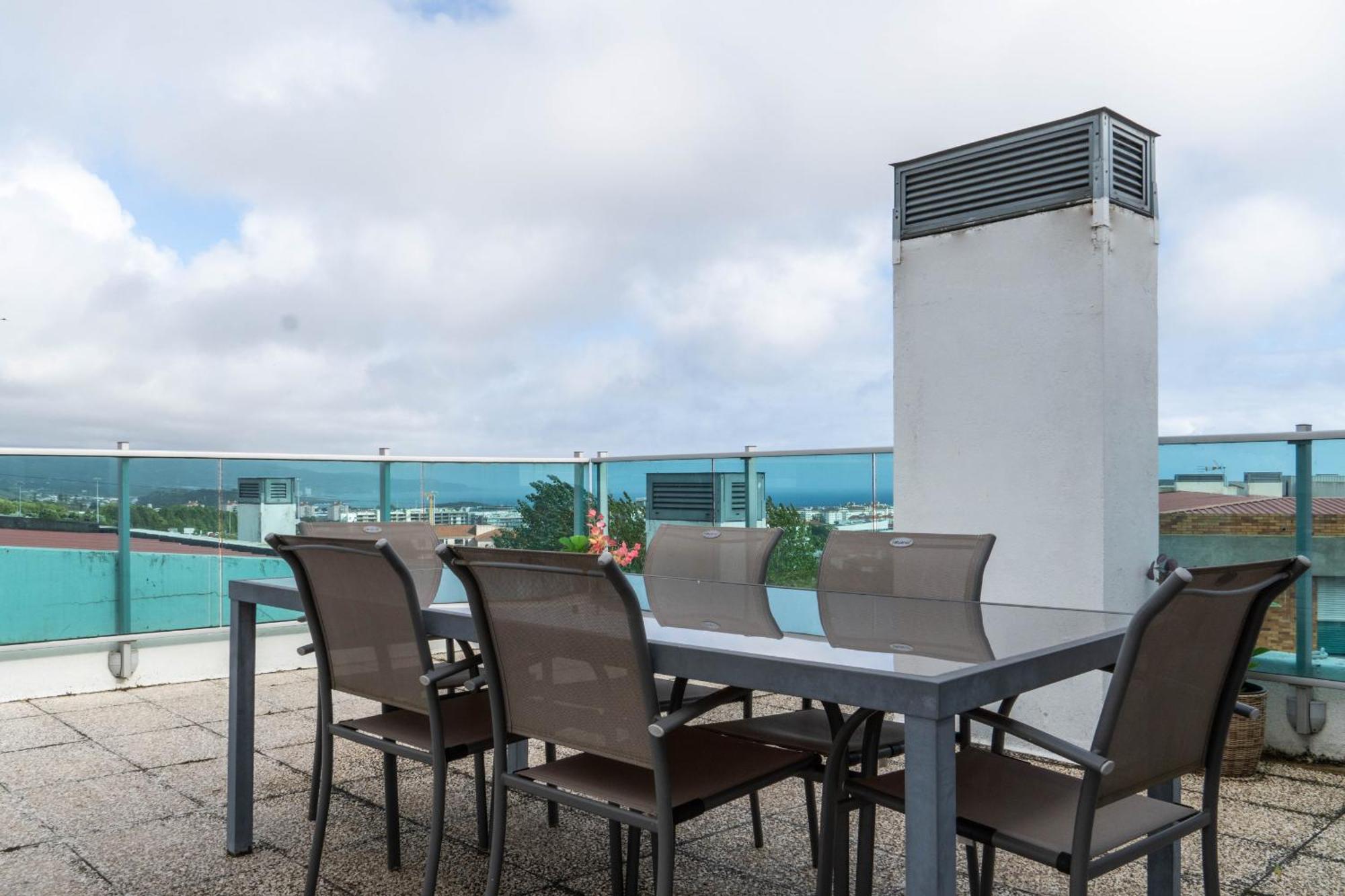 Rooftop Terrace Apartment Pdl ปอนตาเดลกาดา ภายนอก รูปภาพ